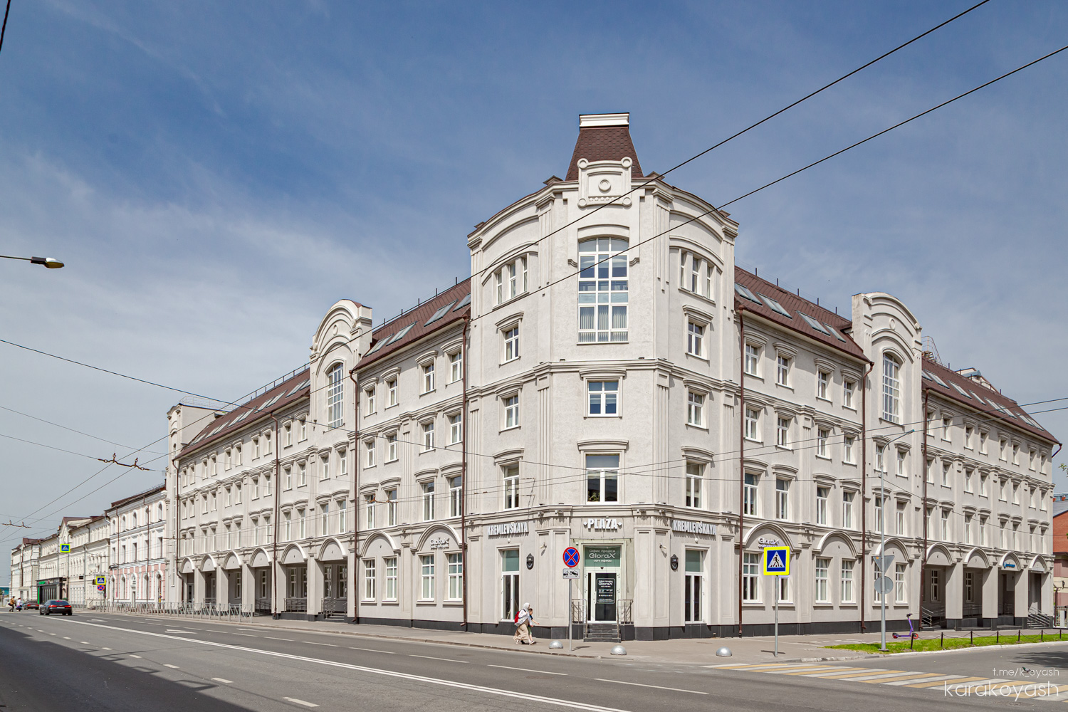 Казань, Московская улица, 19 / Переулок Кирова, 8