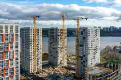 Yekaterinburg, ЖК Атлас Ривер парк, стр. 3; Yekaterinburg, ЖК Атлас Ривер парк, стр. 2; Yekaterinburg, ЖК Атлас Ривер парк, стр. 4