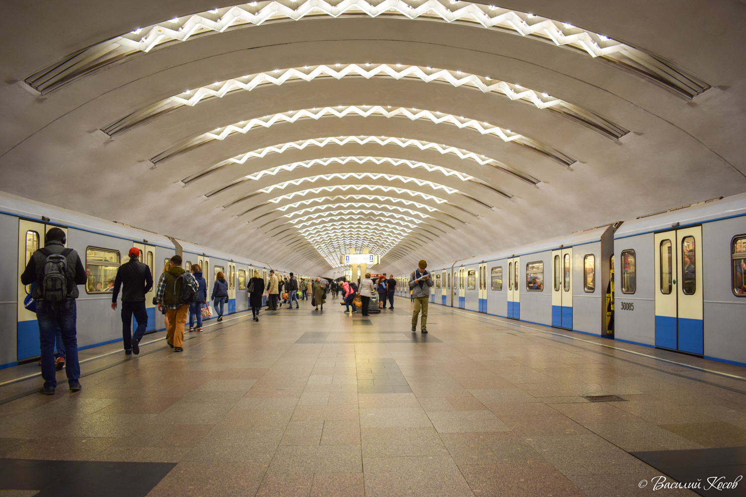 Moscó, Калининская линия Московского Метрополитена, станция метро «Перово»