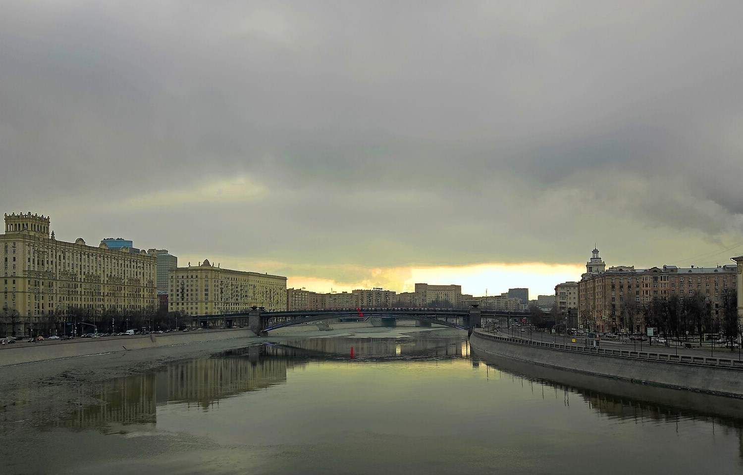Москва, Набережная Тараса Шевченко / Смоленская набережная