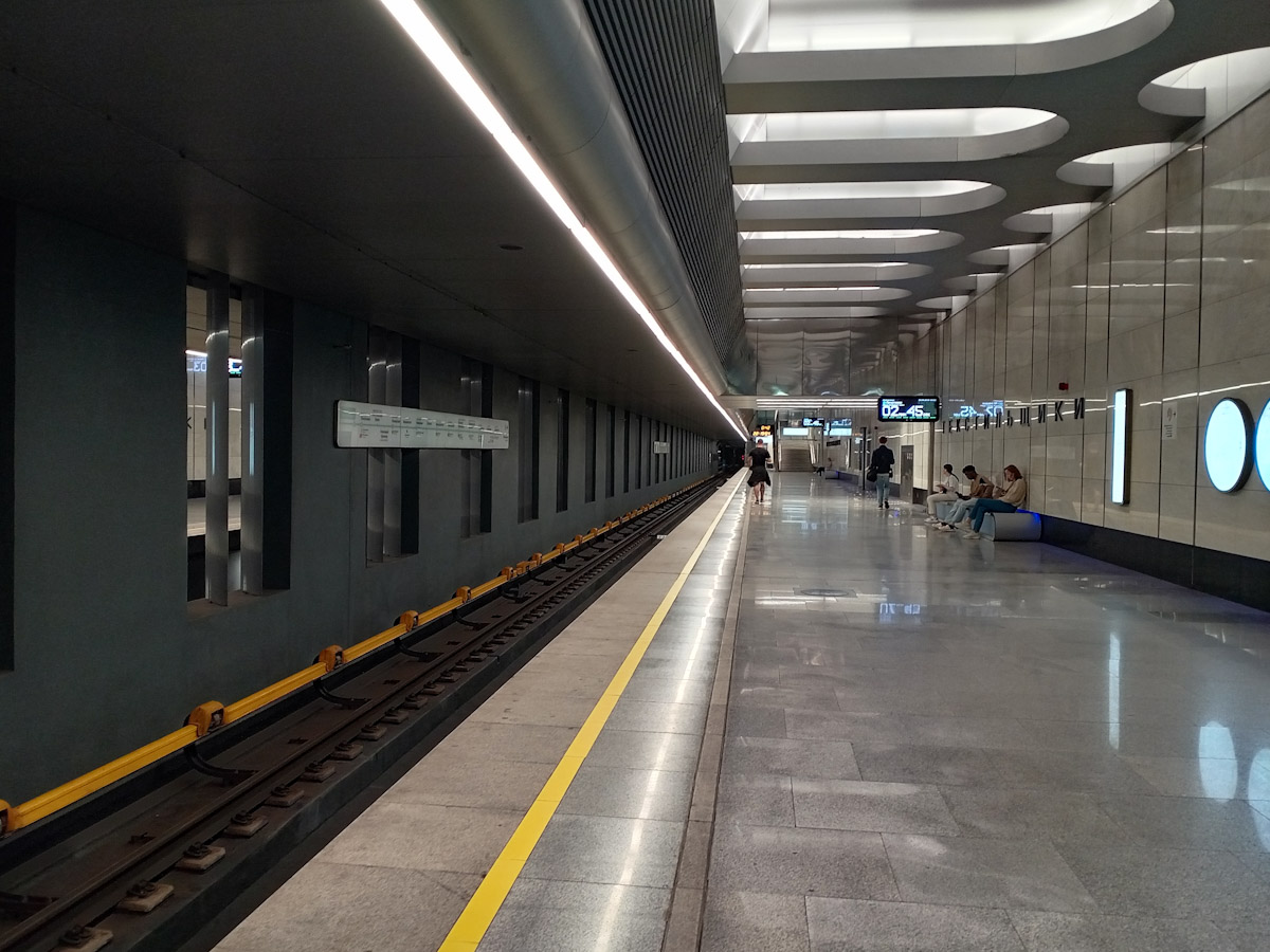 Москва, Большая Кольцевая линия Московского метрополитена, станция метро «Текстильщики»