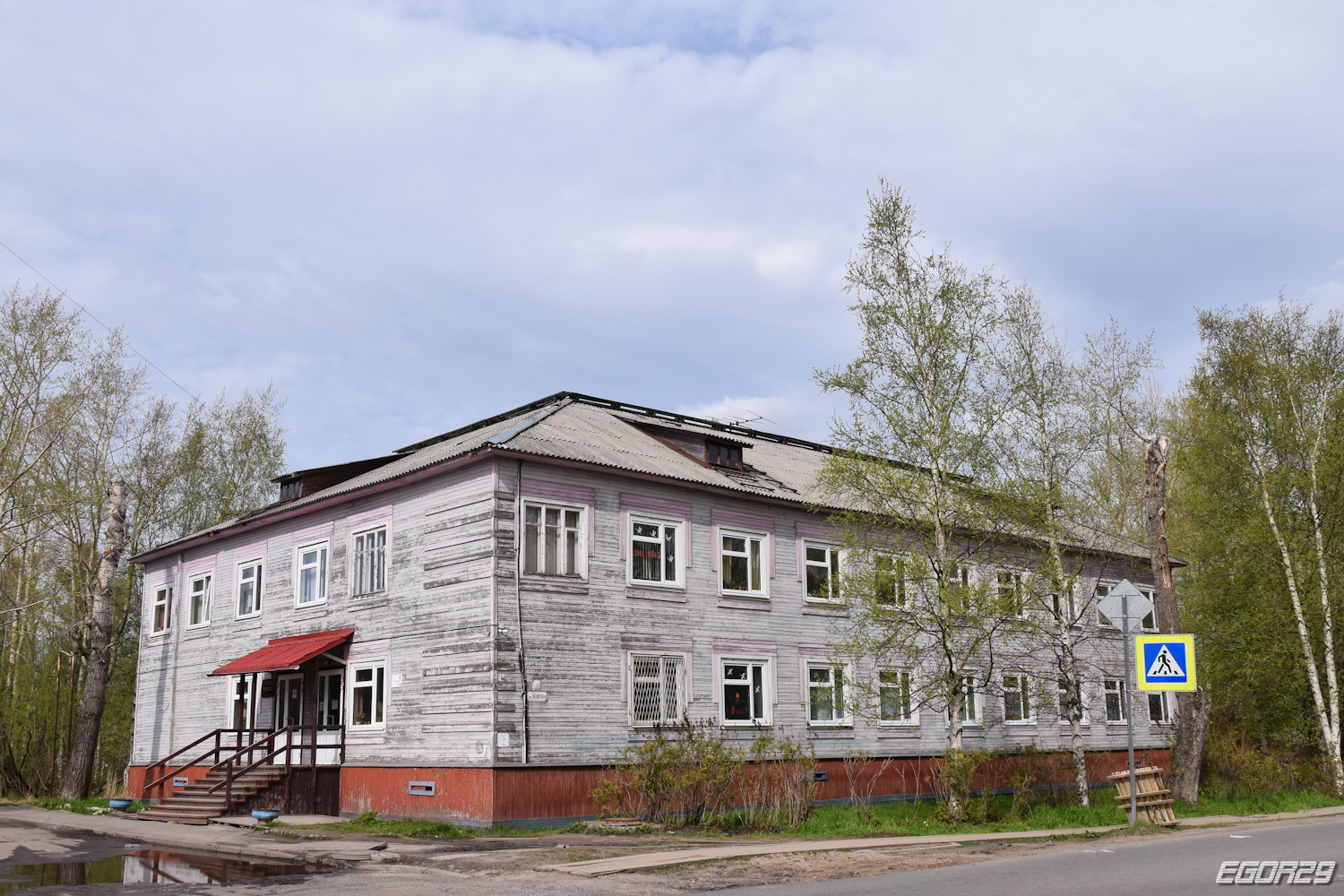 Архангельск, Улица Кедрова, 17 / Улица Гуляева, 114