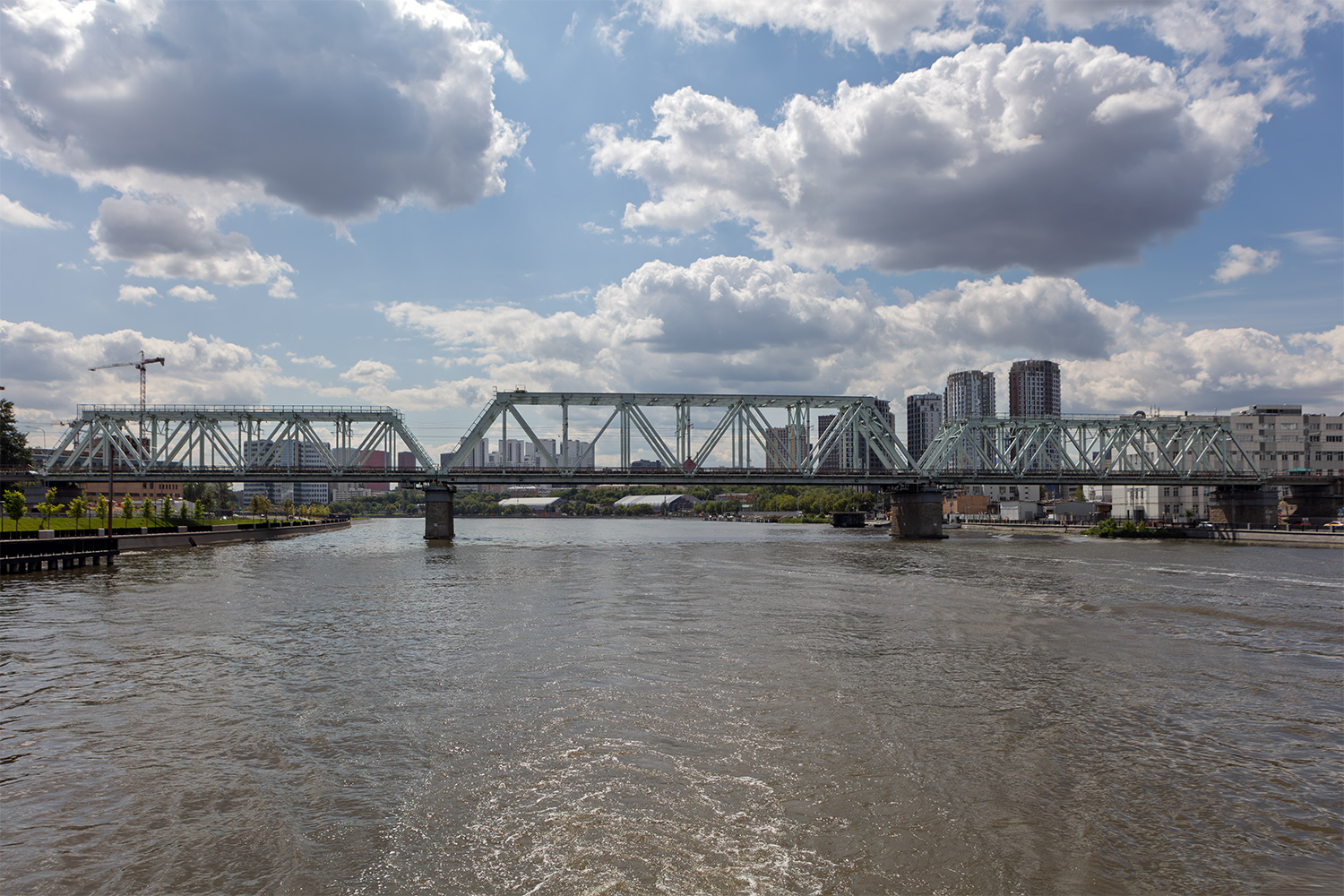 Москва, Нагатинская набережная, Даниловский мост