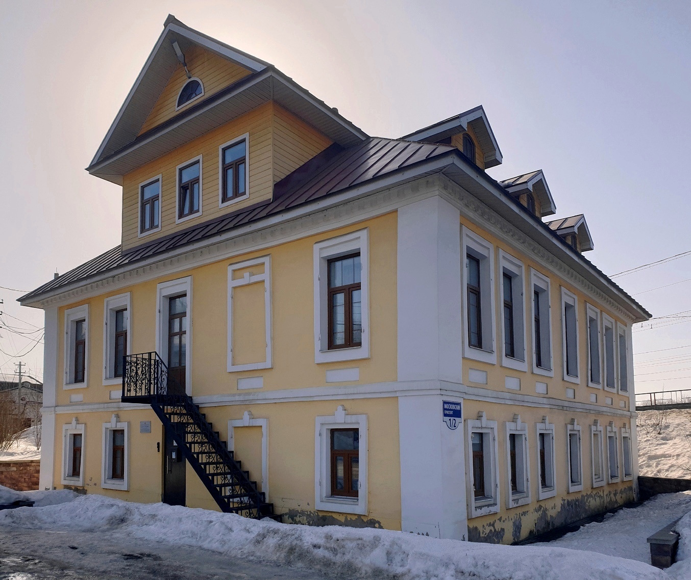 Ярославль, Московский проспект, 1 / 1-я Закоторосльная набережная, 2