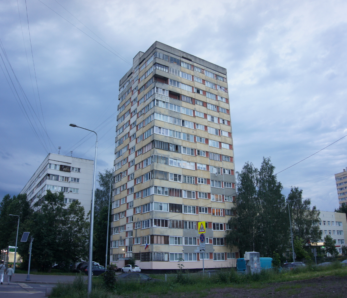 Санкт-Петербург, Улица Кустодиева, 4 корп. 1 лит. А