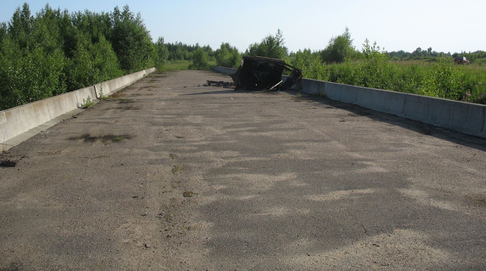 Заволжский район, прочие н.п., дер. Порозово, путепровод
