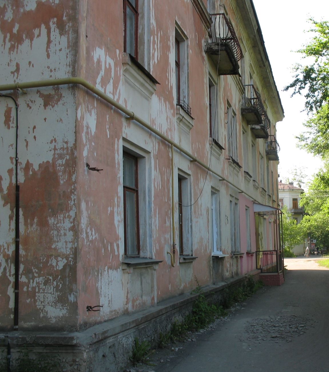 Заволжск, Улица Мира, 22 / Улица Фрунзе, 44