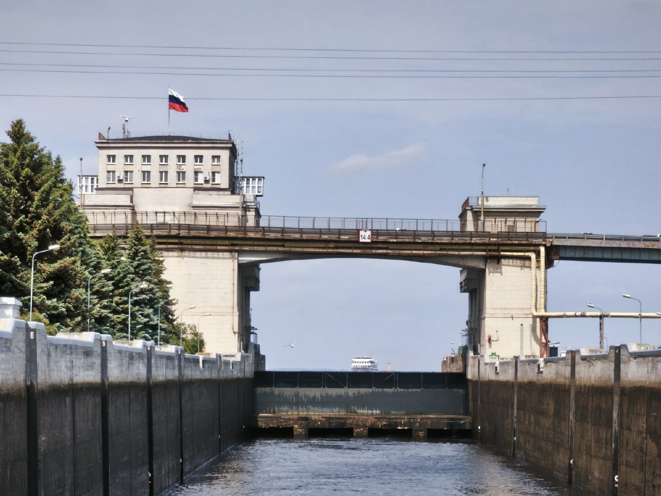 Городецкий район, прочие н.п., Городецкий гидроузел, шлюз №13
