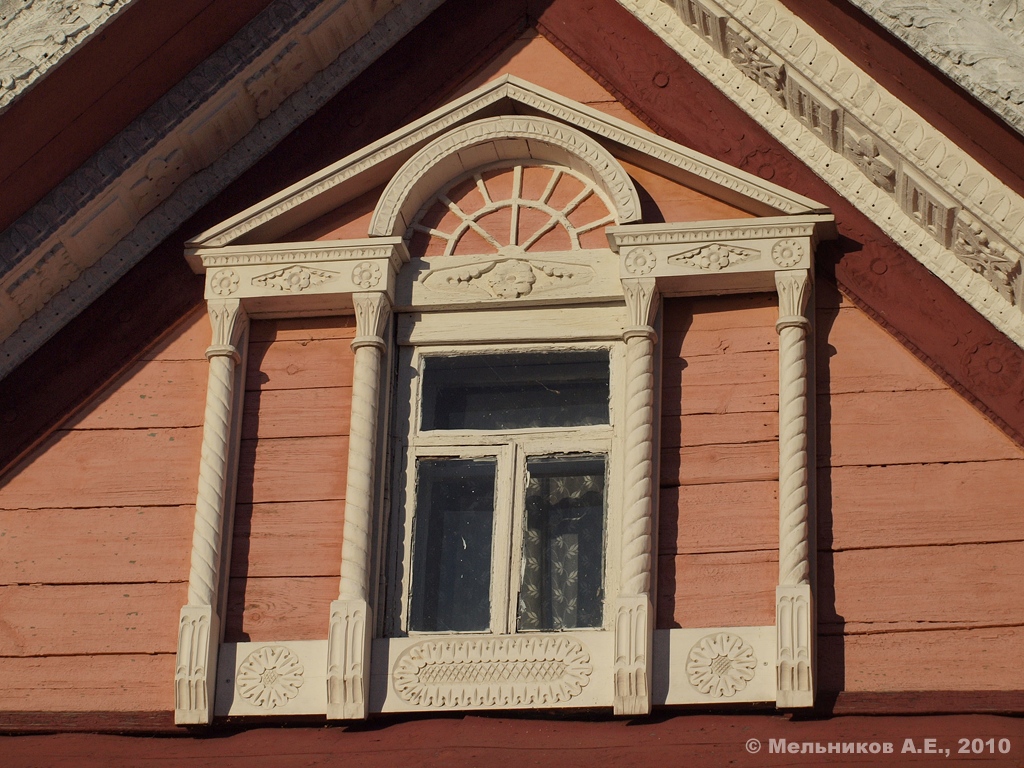 Городец, Набережная Революции, 8. Резные наличники