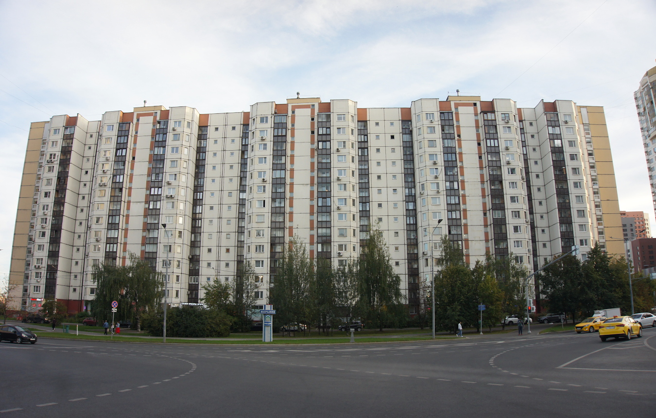Масква, Улица Верхние Поля, 36 корп. 1