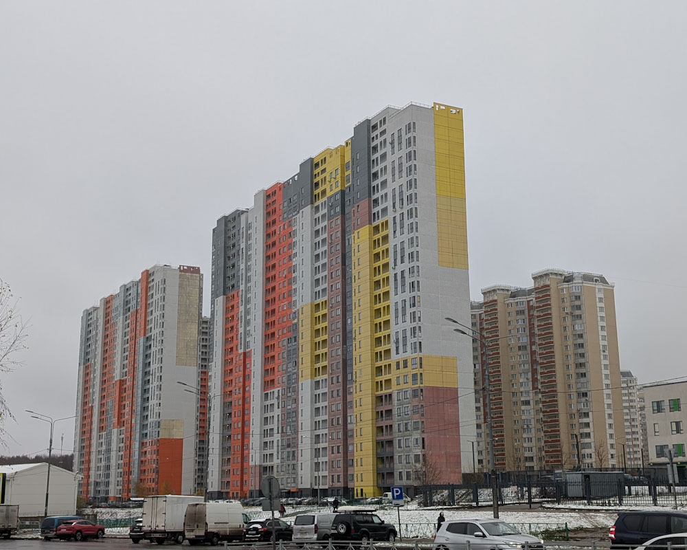 Leninsky city district, other localities, пос. Дрожжино, Новое шоссе, 14; пос. Дрожжино, Новое шоссе, 12 корп. 1; пос. Дрожжино, Новое шоссе, 12 корп. 2