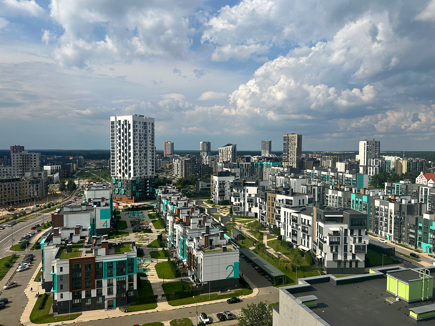 Копище, Небесная улица, 2; Небесная улица, 6; Небесная улица, 7; Небесная улица, 8; Небесная улица, 9; Небесная улица, 10; Авиационная улица, 7. Копище — Панорамы