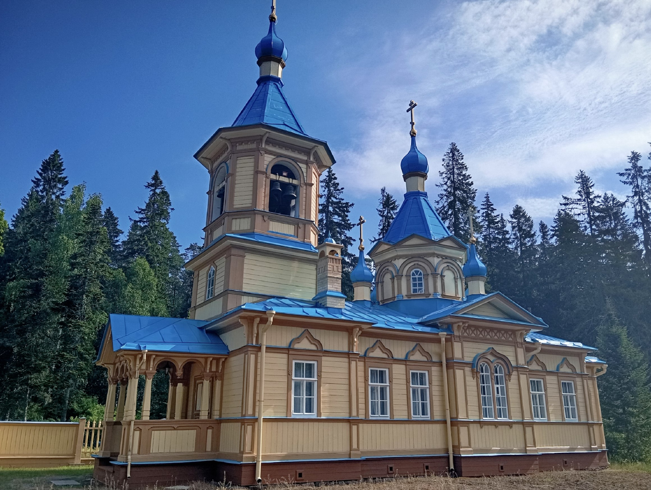 Сортавала, остров Валаам, Валаамский Ставропигиальный Спасо-Преображенский монастырь, Гефсиманский скит, Успенская церковь