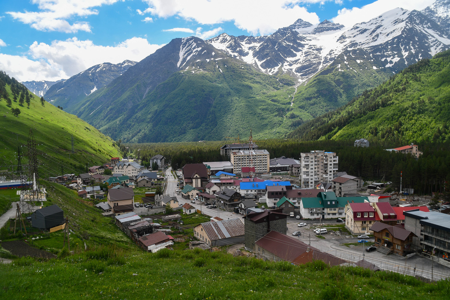 Эльбрусский район, прочие н.п. — Панорамы