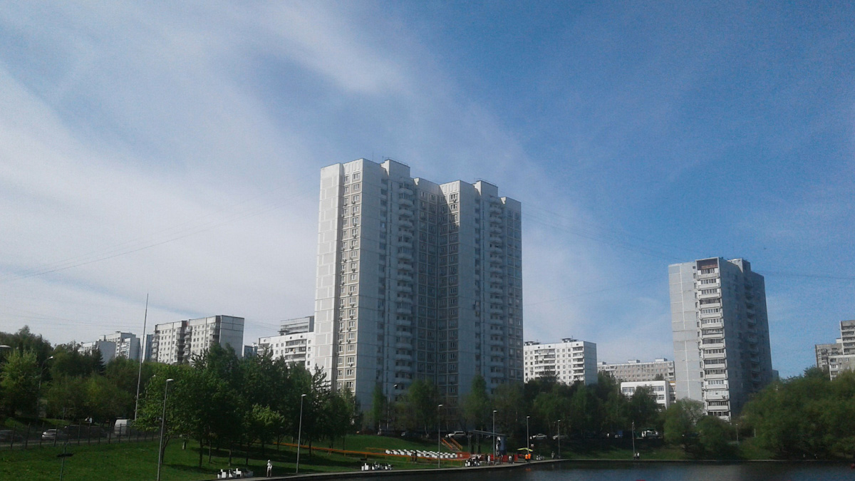 Moskwa, Улица Введенского, 32; Улица Введенского, 30 корп. 1. Moskwa — Panoramas