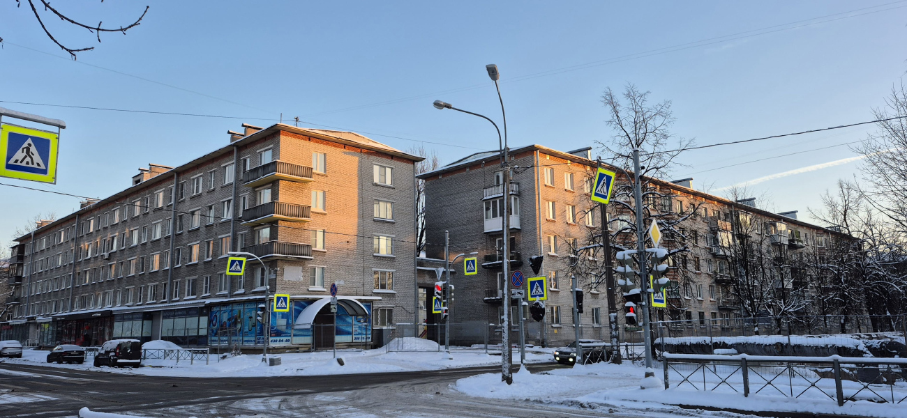 Petersburg, Школьная улица, 14; Улица Академика Шиманского, 9