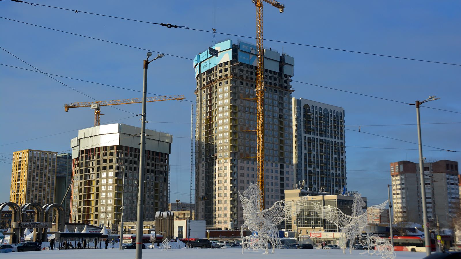 Perm, Улица Луначарского, 99; Улица Пушкина, 91; Улица Луначарского, 97; Улица Попова, 59А; Улица Попова, 27. Perm — Panoramas