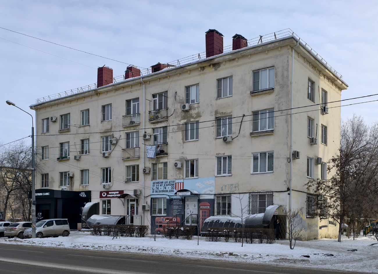 Астрахань, Улица Татищева, 14 / Улица 28-й Армии, 4