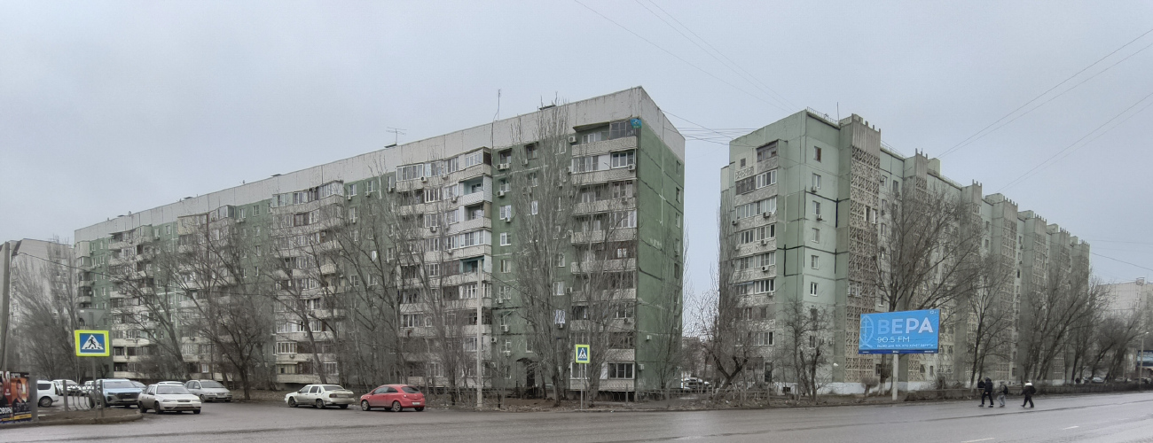 Астрахань, Студенческая улица, 6; Красная Набережная, 233
