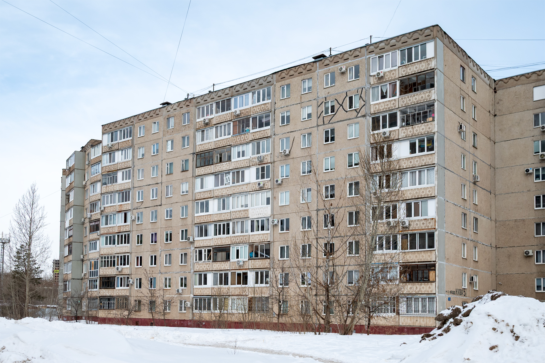 Уфа, Улица Маршала Жукова, 5/1 (подъезды 1—4)