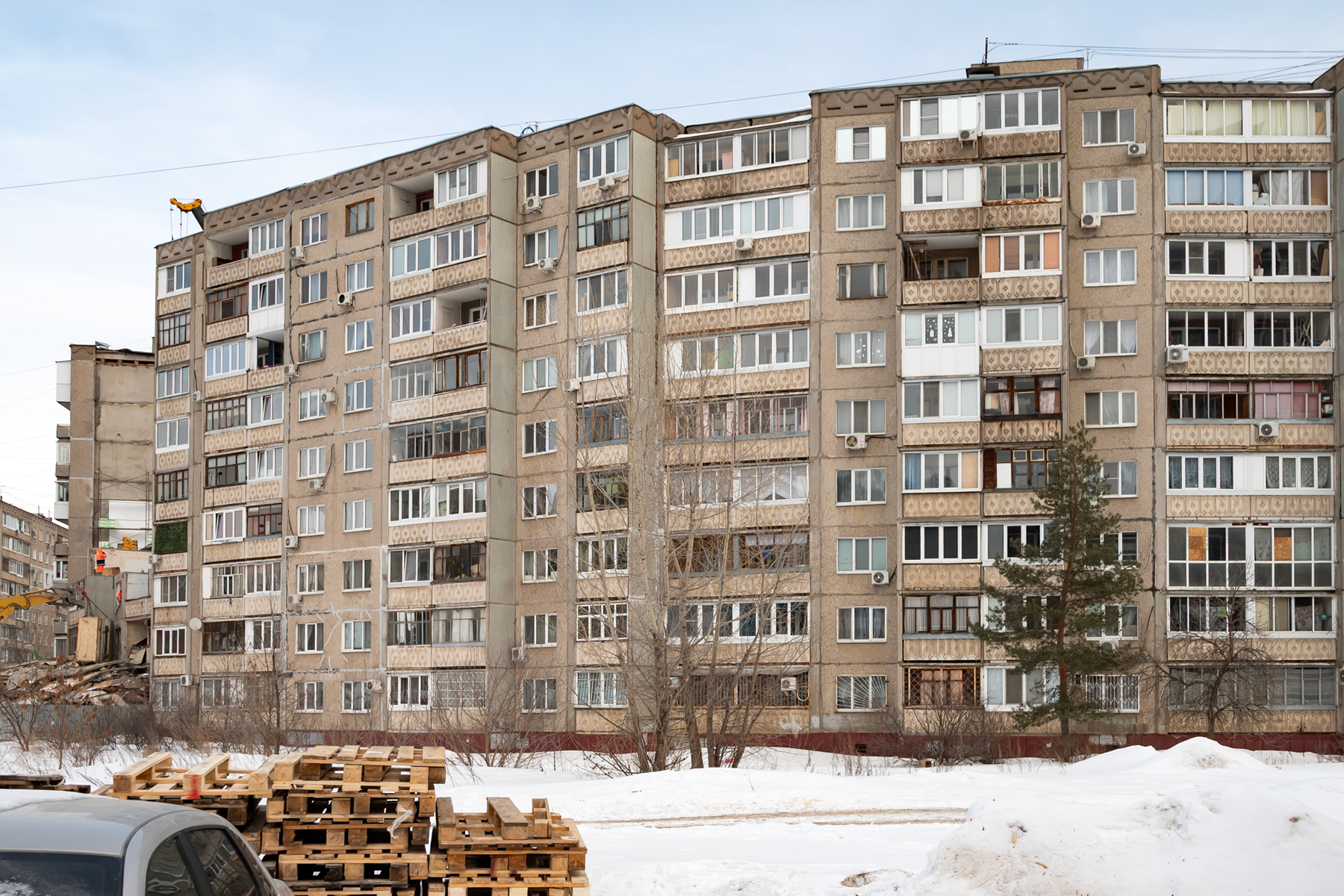 Уфа, Улица Маршала Жукова, 5/1 (подъезды 1—4)