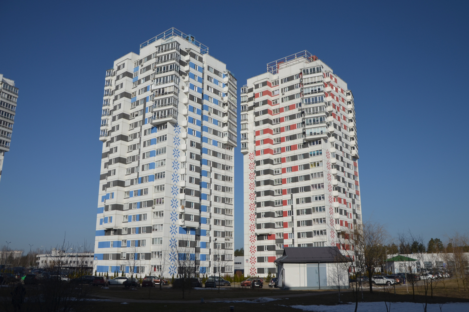 Минск, Улица Курсанта Гвишиани, 8; Улица Курсанта Гвишиани, 10