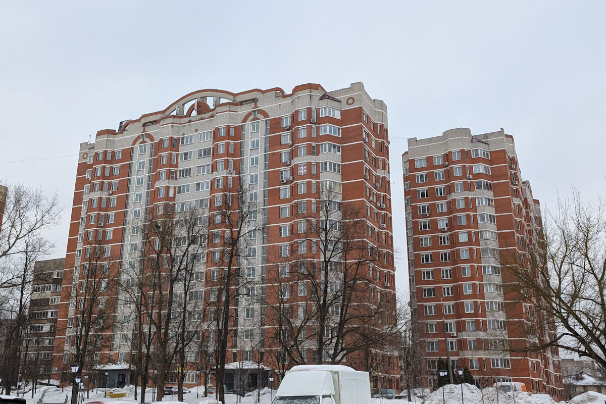 Podolsk, Улица Давыдова, 6 / Улица Курчатова, 1
