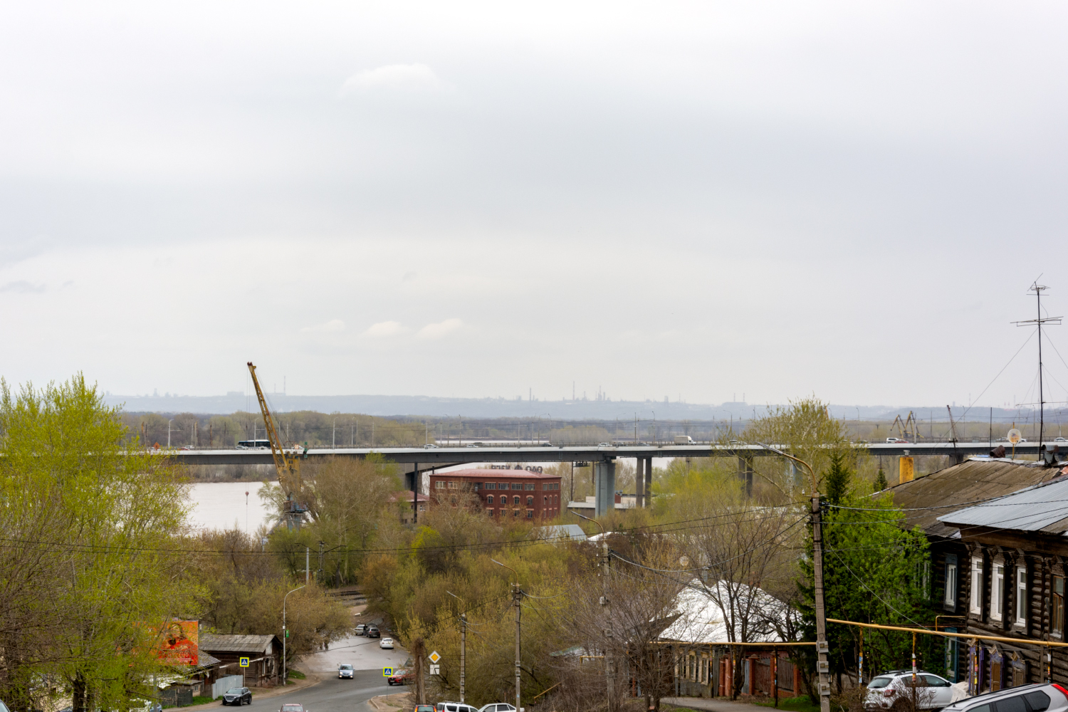 Уфа, Затонское шоссе, Новый Затонский мост