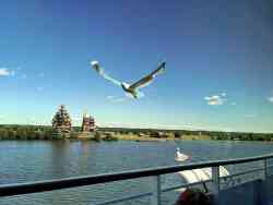 Медвежьегорский район, прочие н.п., Остров Кижи, Церковь Покрова Пресвятой Богородицы; Медвежьегорский район, прочие н.п., Остров Кижи, Церковь Преображения Господня; Медвежьегорский район, прочие н.п., Остров Кижи, Колокольня Кижского погоста; Медвежьегорский район, прочие н.п., Остров Кижи, дом Ошевнева; Медвежьегорский район, прочие н.п., Остров Кижи, Амбар из деревни Южный Двор