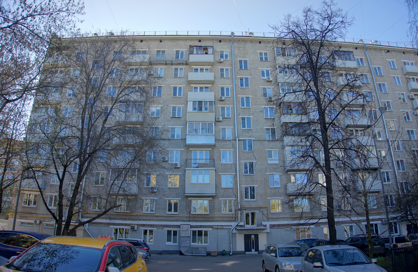 Moskau, Ленинградский проспект, 54 / Улица Константина Симонова, 1