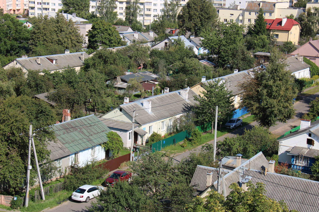 Минск, 1-й Полиграфический переулок, 22 / Топографическая улица, 14; 1-й Полиграфический переулок, 20; 1-й Полиграфический переулок, 18; 1-й Полиграфический переулок, 16; 2-й Полиграфический переулок, 9