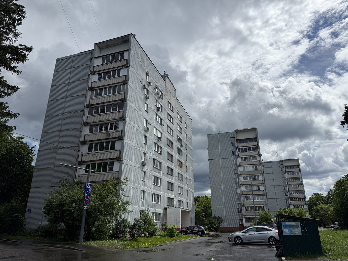 Пушкино, Микрорайон Мамонтовка, Лесная улица, 3