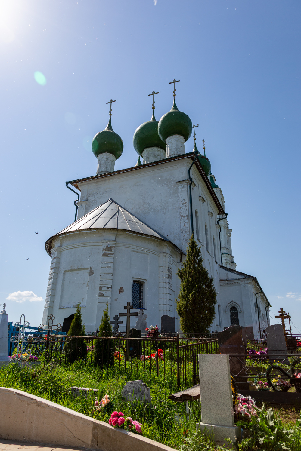 Некрасовский район, прочие н.п., с. Диево-Городище, Троицкая церковь
