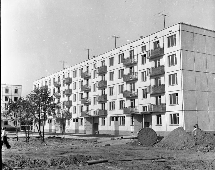 Москва, Улица Шверника, 7 корп. 2. Москва — Исторические фотографии