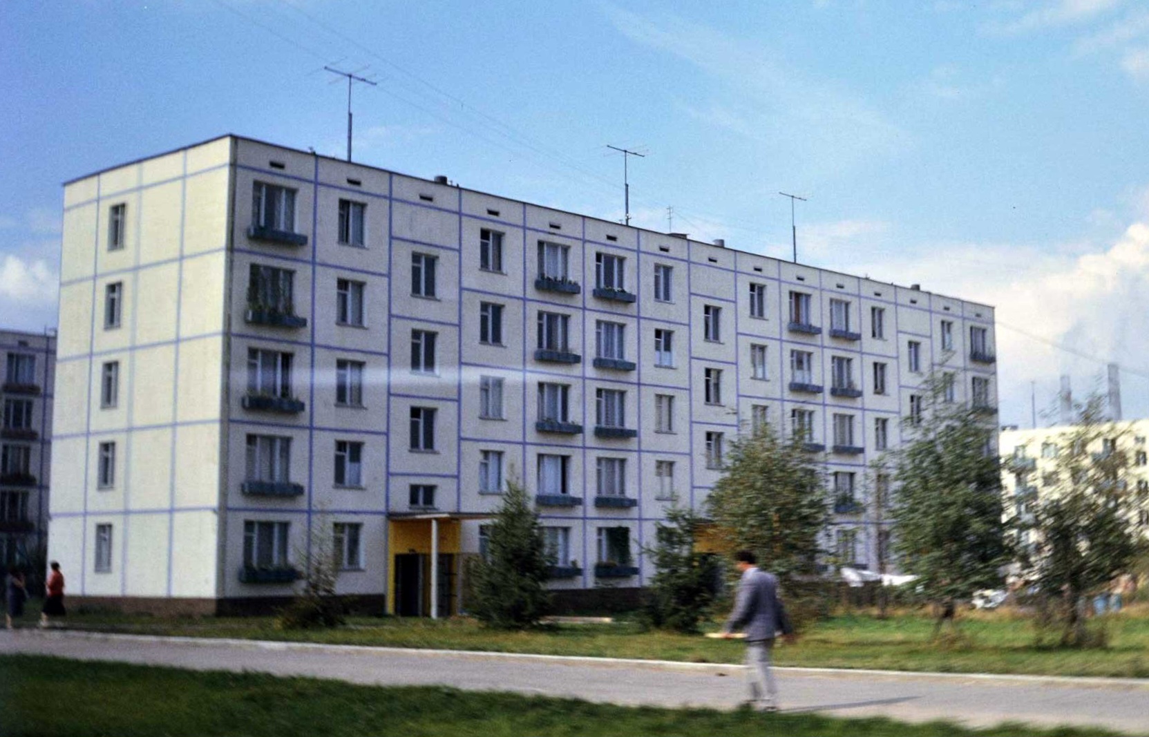 Moskwa, Улица Шверника, 7 корп. 3. Moskwa — Historical photographs