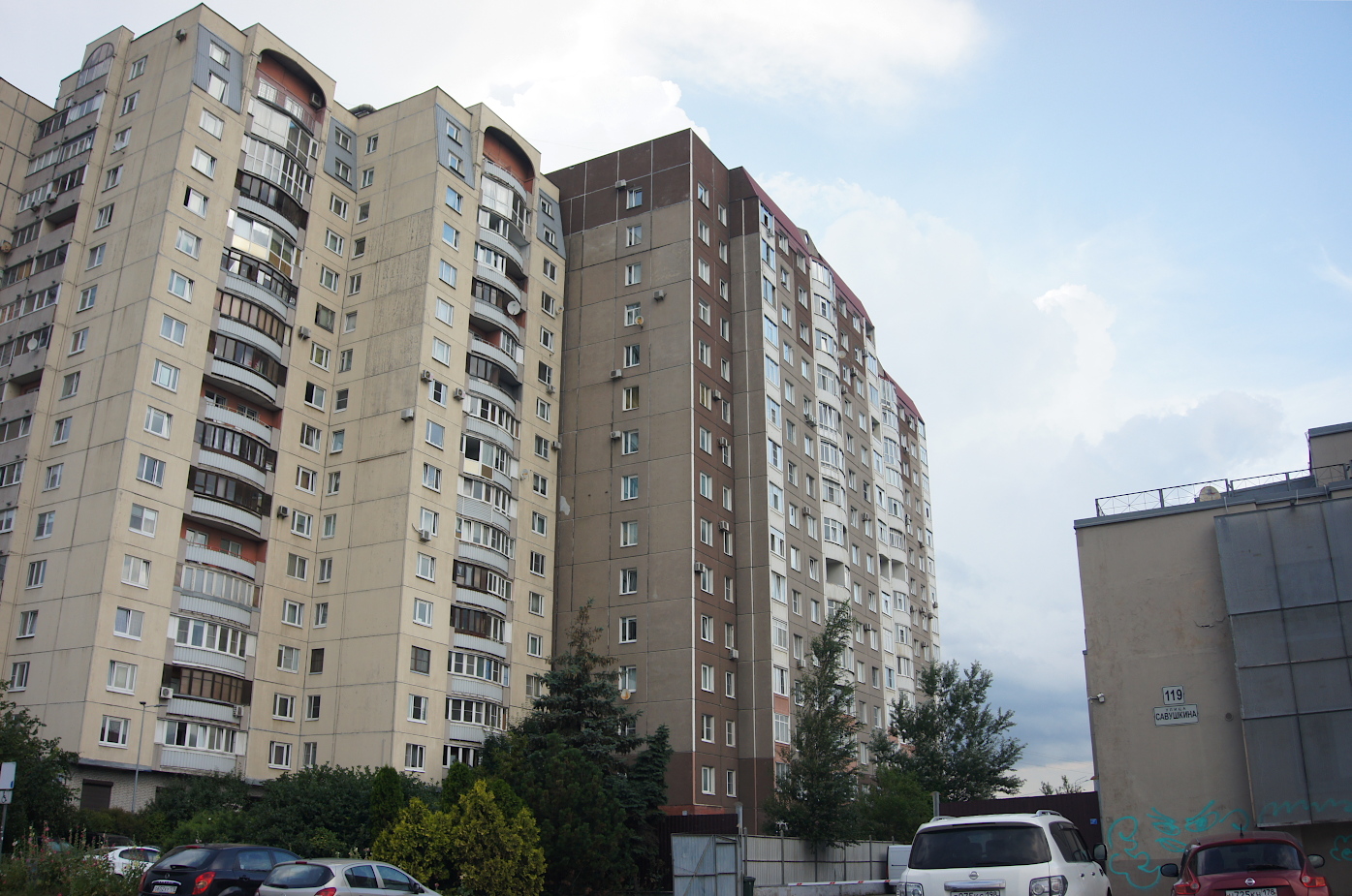 Санкт-Петербург, Улица Савушкина, 121 корп. 1; Улица Савушкина, 121 корп. 2
