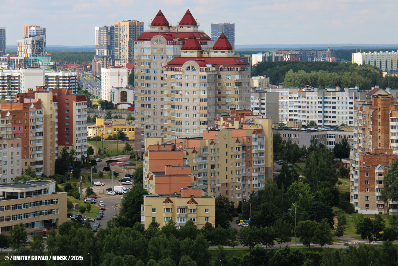 Минск, Городецкая улица, 38; Городецкая улица, 36 корп. 1; Городецкая улица, 36 корп. 2. Минск — Панорамы