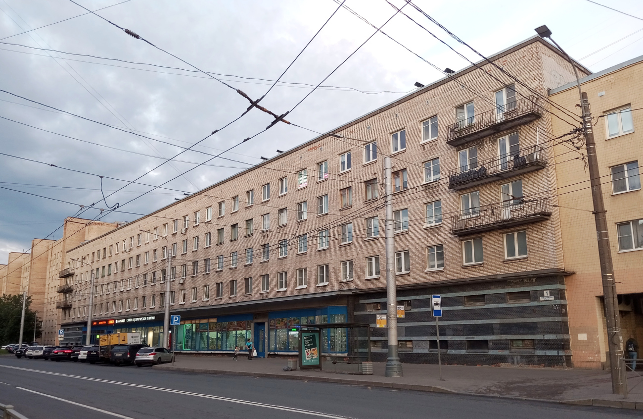 Санкт-Пецярбург, Якорная улица, 1