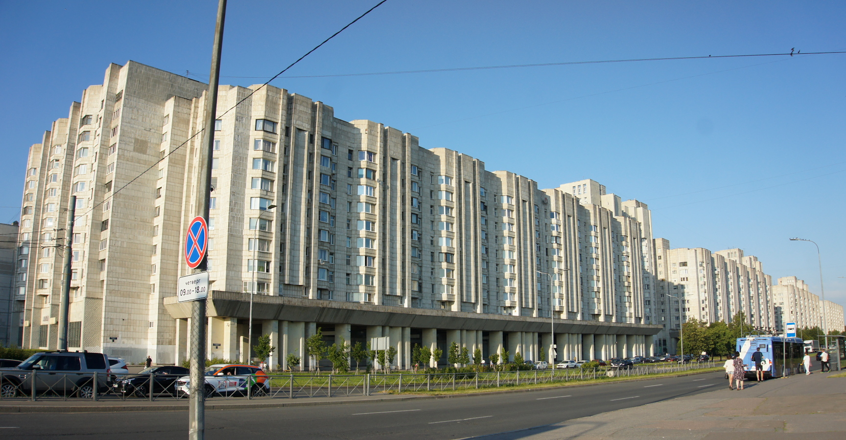 Санкт-Петербург, Новосмоленская набережная, 1