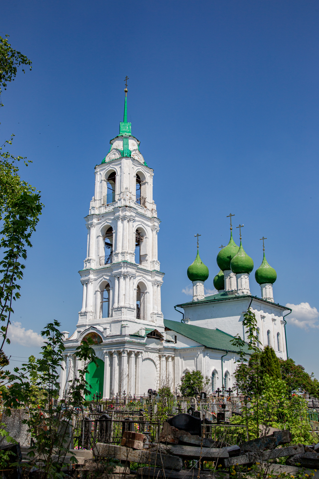 Некрасовский район, прочие н.п., с. Диево-Городище, Троицкая церковь