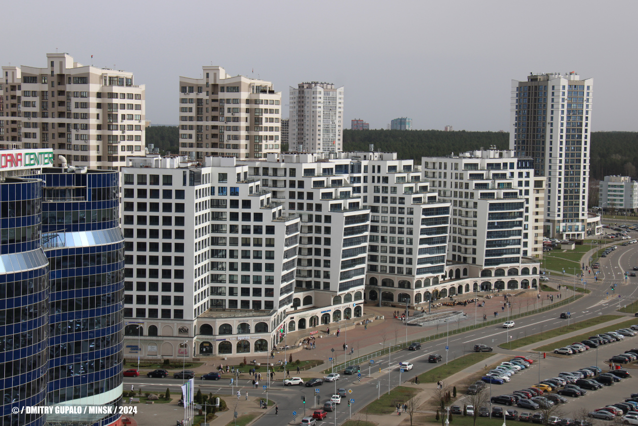 Минск, Улица Петра Мстиславца, 12; Улица Петра Мстиславца, 10. Минск — Панорамы