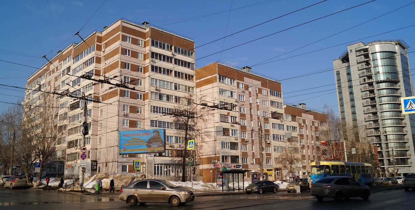 Ижевск, Улица Ленина, 41; Улица Воровского, 172