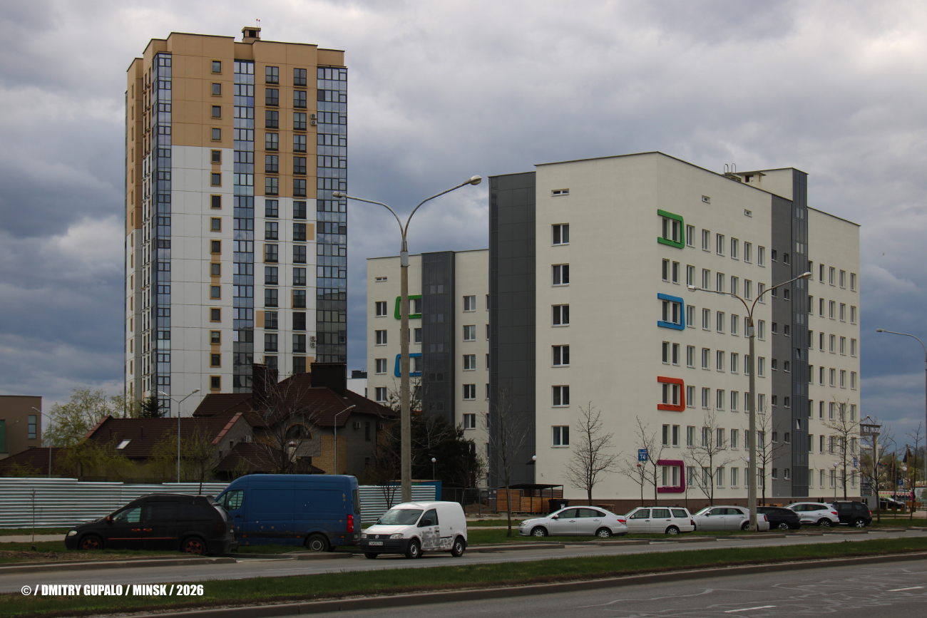 Минск, Улица Чижевских, 115; Улица Янки Лучины, 70; Улица Янки Лучины, 74