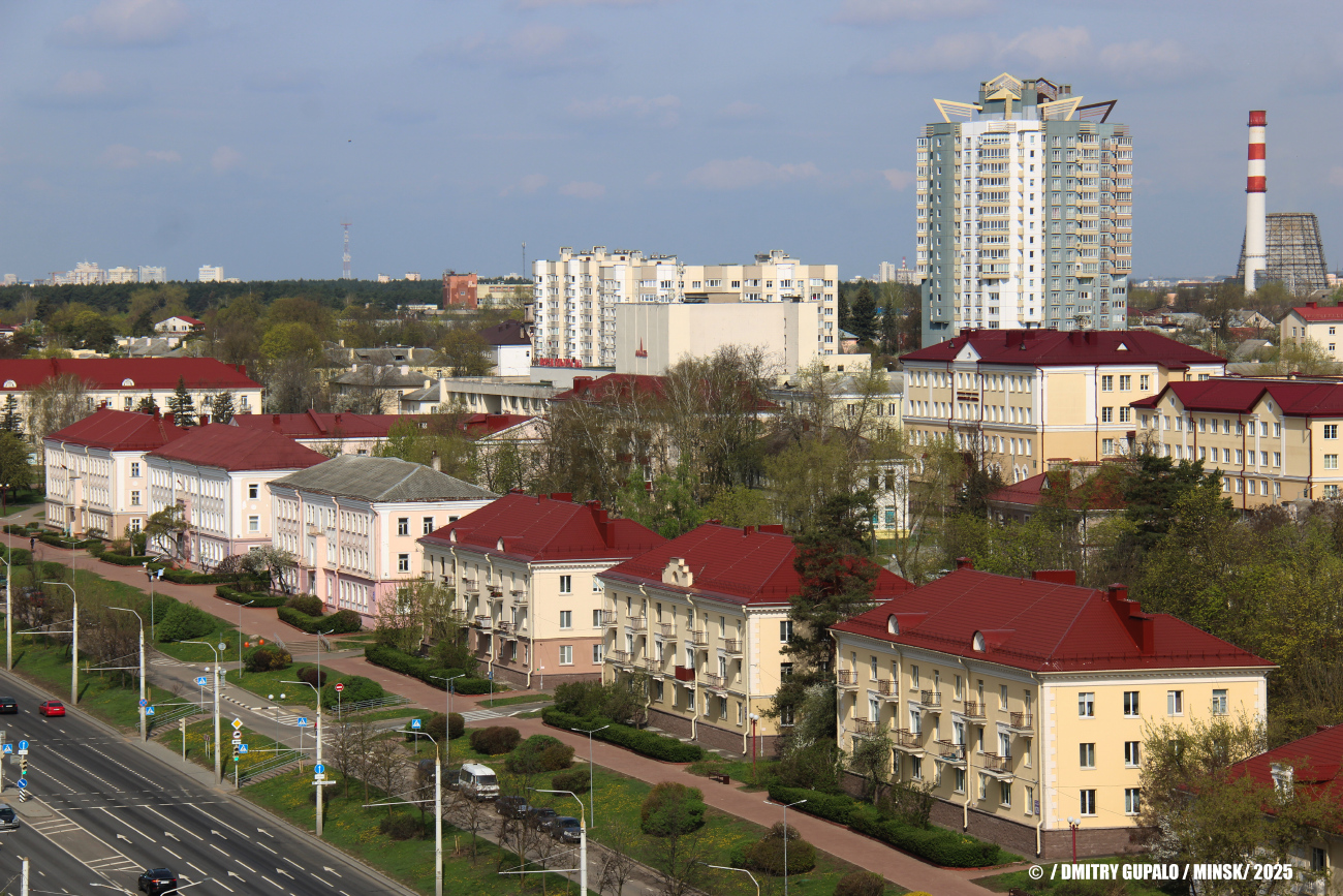 Минск, Партизанский проспект, 129; Партизанский проспект, 127; Партизанский проспект, 125; Партизанский проспект, 123; Партизанский проспект, 121. Минск — Панорамы