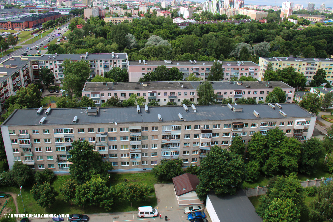 Минск, Партизанский проспект, 39А; Улица Олега Кошевого, 33; Улица Олега Кошевого, 31; Улица Олега Кошевого, 29