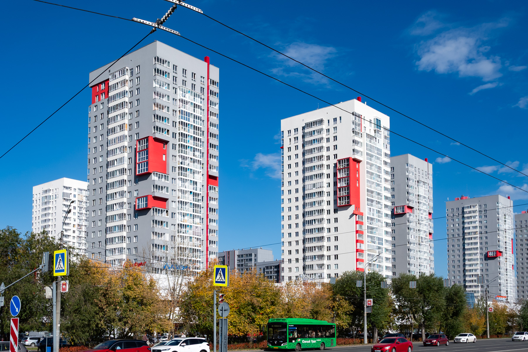 Челябинск, улица Героя России А.В. Яковлева, 17; улица Героя России А.В. Яковлева, 15; улица Героя России А.В. Яковлева, 13; улица Героя России А.В. Яковлева, 11
