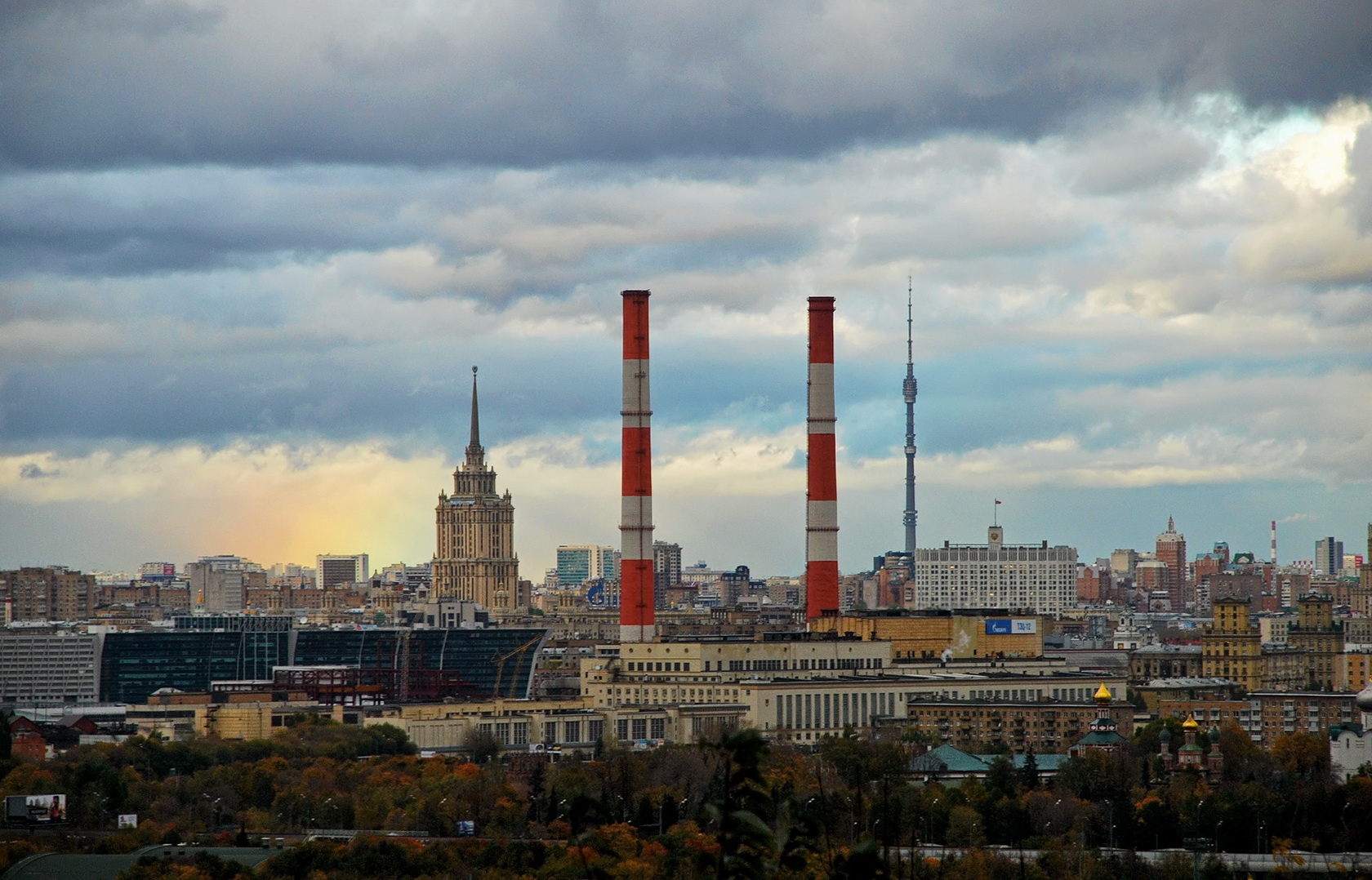 Москва, Бережковская набережная, 16. Москва — Панорамы