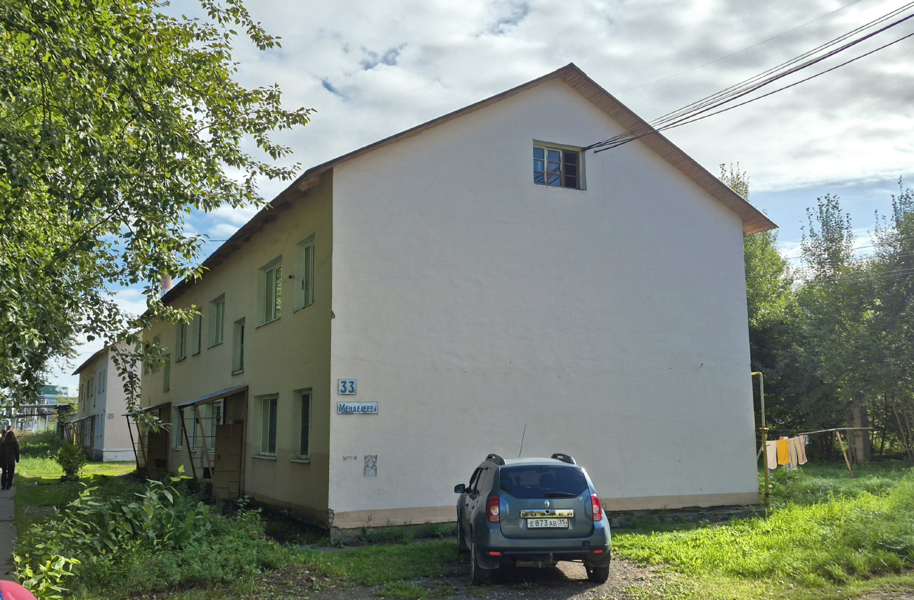 Сокол, Улица Менделеева, 33