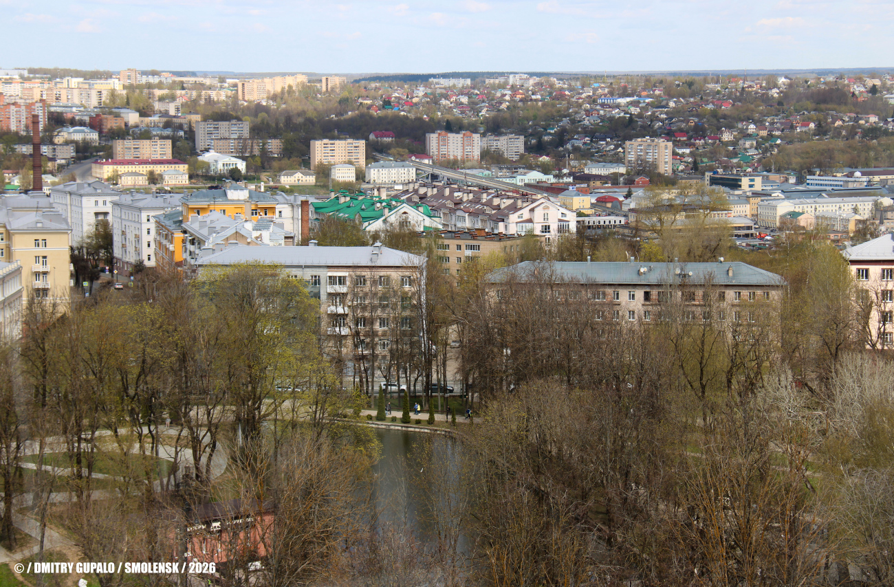 Смоленск, Улица Пржевальского, 12; Улица Пржевальского, 10; Улица Бакунина, 7А. Смоленск — Панорамы